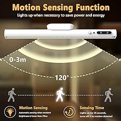Moslumin Motion Sensor LED Light Bar