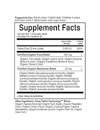 Garden of Life Vitamin D3 - mykind Suplemento alimenticio integral vegano orgánico de vitamina D...