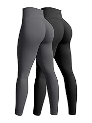 OQQ Women's 2 Piece Yoga Legging Seamless Workout