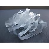 Anytape D.I.Y 1/4" Clear Elastic Band &ndash; 100% TPU, Stretchable &amp; Durable, Water-Resistant | Ideal for Sewing, Crafting &amp; Clothing Reinforcement (1/4" Clear, 10 Yards)