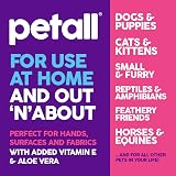 petall Extra Large Hypoallergenic Biodegradable Pet Wipes Fragrance Free 50 view 2