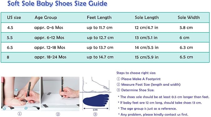 14 cm shoe size us