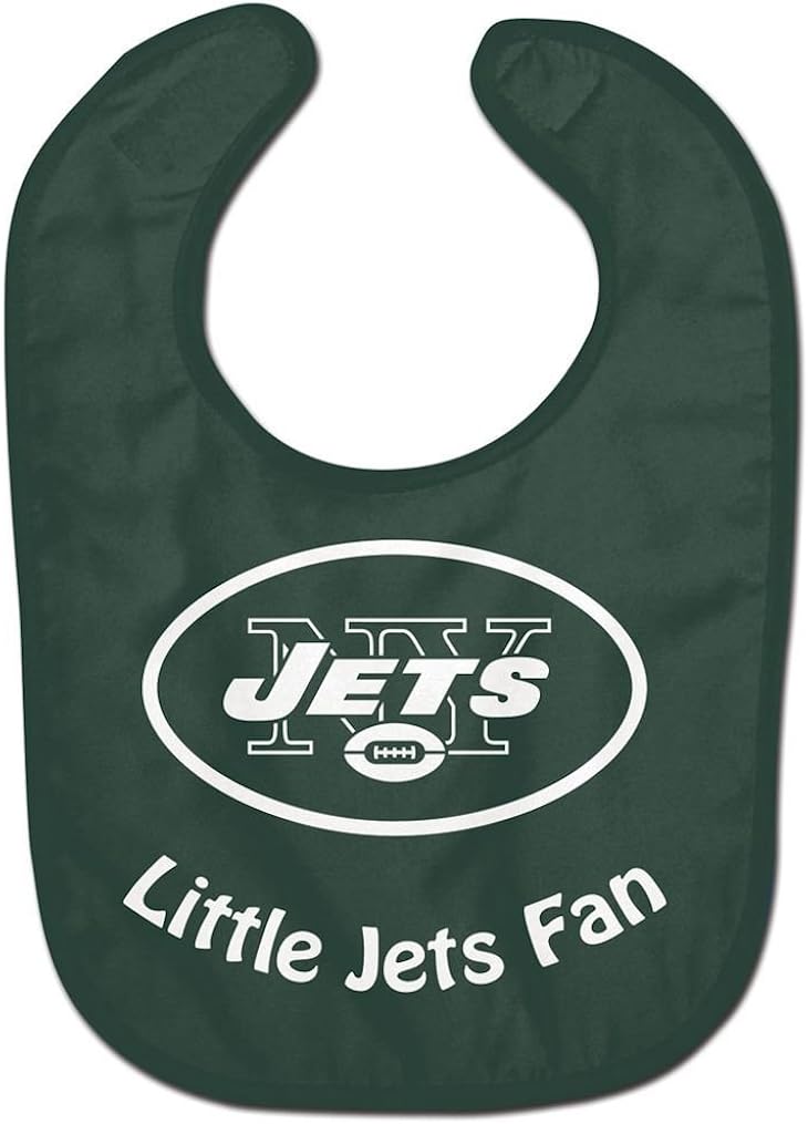 WinCraft NFL New York Jets WCRA2048914 All Pro Baby Bib: Clothing