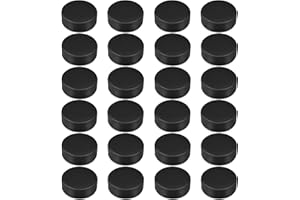 Mototo 24PCS Foam Hockey Pucks, Ice Hockey Pucks for Practicing and Classic Training Indoor Floor Game Outdoor Sports Hockey Supplies for Kids Adults