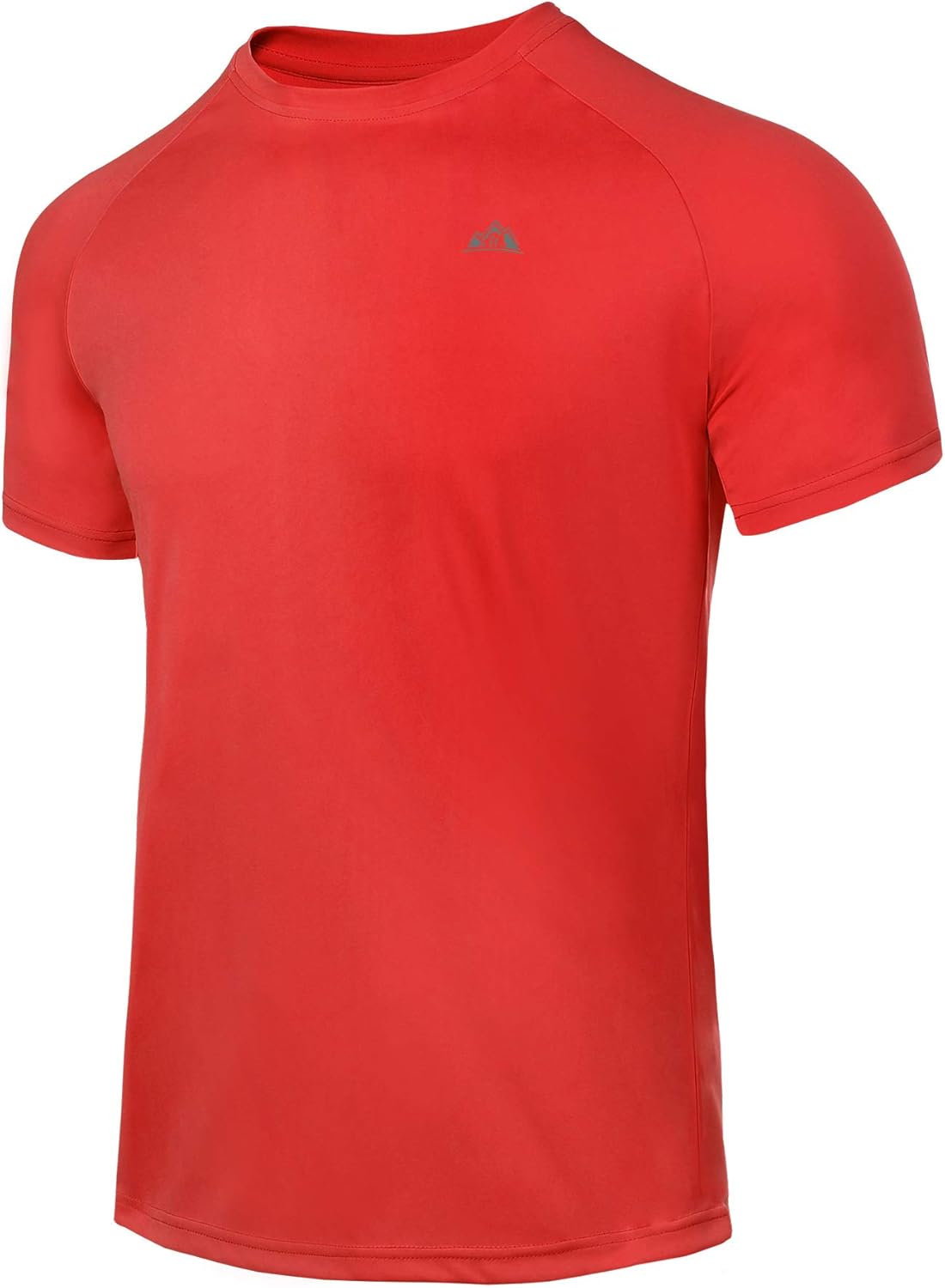 MOERDENG Men's Short Sleeve Running Shirts UPF 50+ Sun Protection SPF Quick Dry Athletic Workout T-Shirts: Clothing