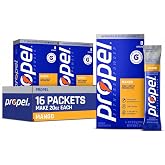 Propel Zero Sugar Electrolyte Powder Drink Mix, Mango Flavor - 16 Servings | Enhanced water beverage with vitamins, No Added Colors or Artificial Flavoring, just scoop into a bottle for daily thirst