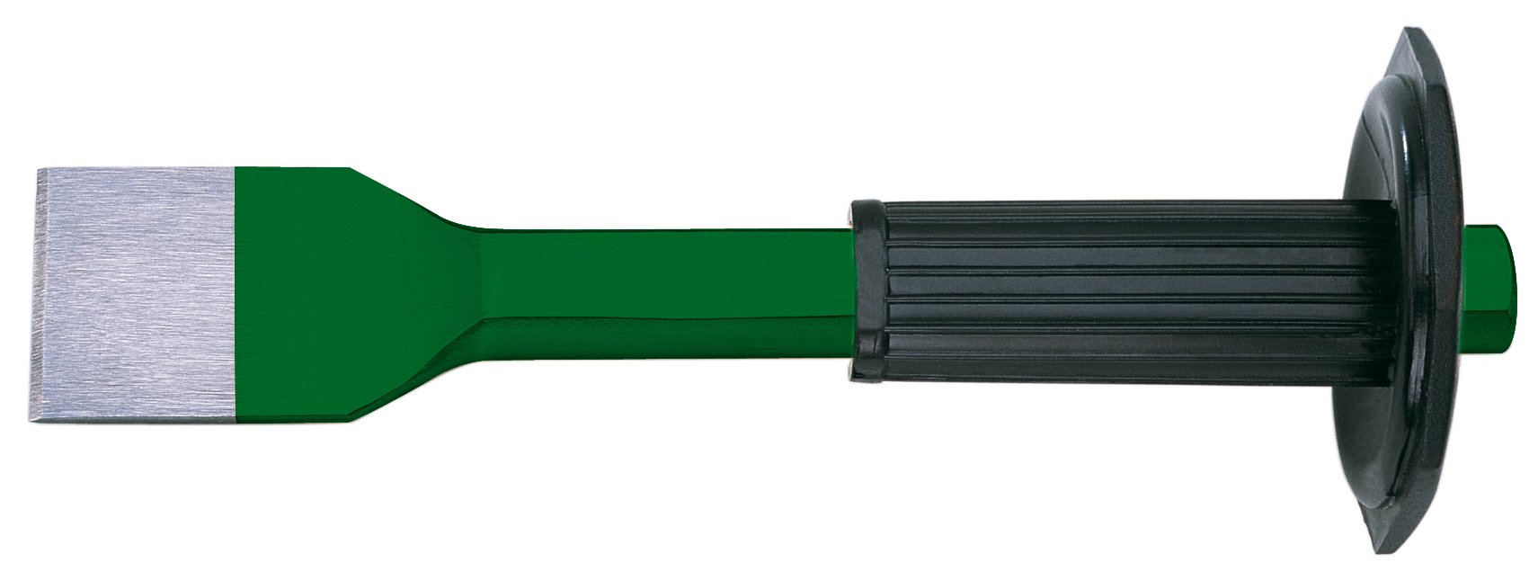ATM 386070V - Cincel para ranuras con empuñadura de seguridad Serie Verde (Largo 250 mm; Cabeza 71 mm)