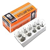 GKmow 10 PCS Car Brake Bulb, 1016 12V 21/5W BAY15D