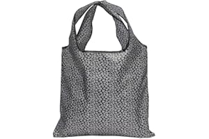 Casual Large Foldable Shopping Bag, Reusable Grocery Bags, Waterproof Portable Lightweight Tote Bag for Daily Use