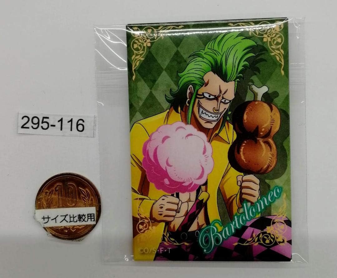 Amazon バルトロメオ ワンピース ブレイクタイム スクエア缶バッジ アニメ 萌えグッズ 通販