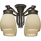HunterFan Company Casablanca 99087 Outdoor 4 Light Fixture, Aged Bronze