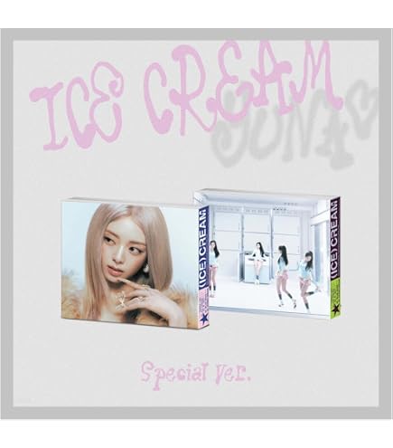 Amazon.com: (Mini Bag Version) ITZY Yuna Ice Cream 1st Mini Album