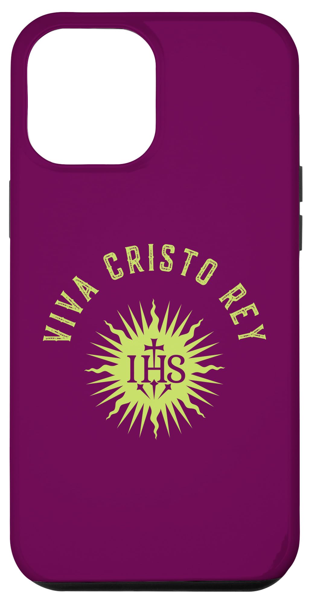 iPhone 13 Pro Max Viva Cristo Rey Roman Catholic IHS Case