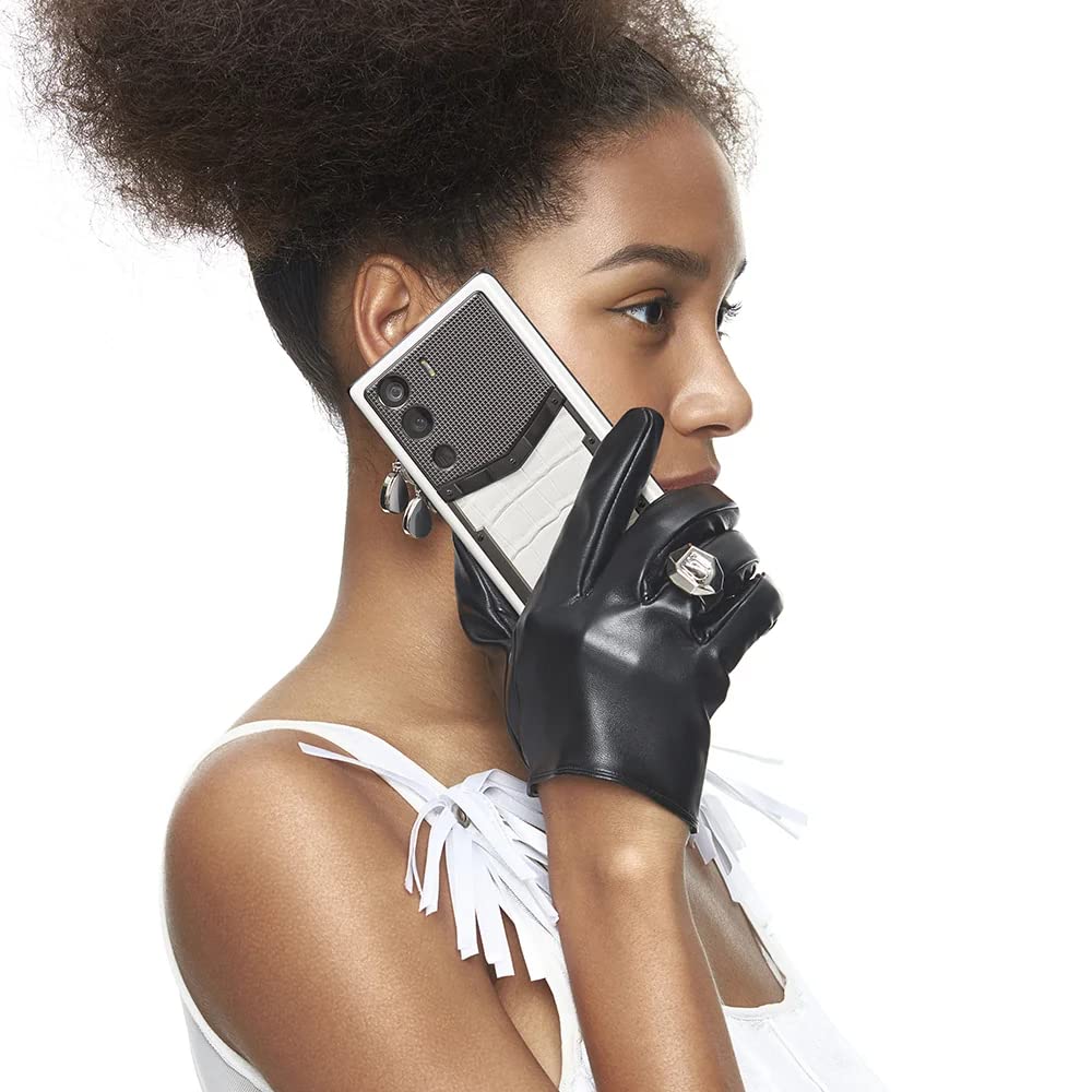 METAVERTU Alligator Leather 5G Phone, Unlocked Secure Encrypted Smartphone with Vshot NFT 64MP Camera Dual Luxury os & Web3.0 os Up to 18G RAM + 1TB ROM + 9T IPFS Storage