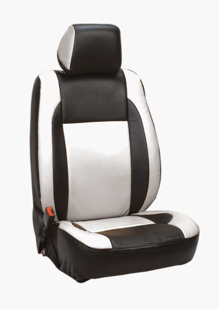 Casa 13041 Three Verticals Car Seat Cover For Mahindra Xylo