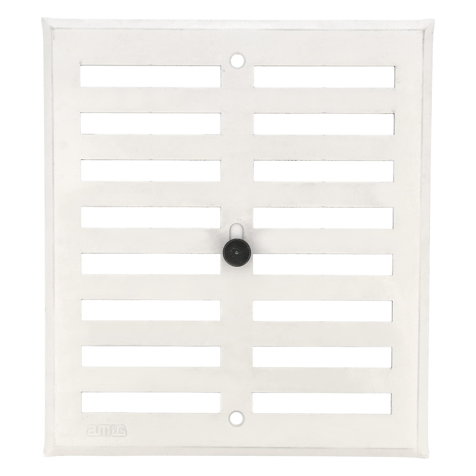 Amig - Rectangular Aluminium Grille | Ventilation Grilles for Air Outlet | Ideal for Kitchen and Bathroom Ceiling | Dimensions: 170 x 190 mm | Colour: White — image 1