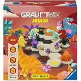 Ravensburger GraviTrax Junior Starter‑Set - Dino - 59‑Piece Marble Run Building Set - Preschool STEM Construction Toy - Interactive Learning for Kids Ages 3+