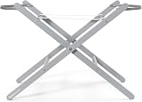 Snuz SnuzBaskit Moses Basket with Mattress and Stand Light Grey Dove view 9