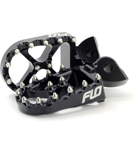Amazon.com: FLO Motorsports FPEG-795-2 BLK Foot Pegs : Flo