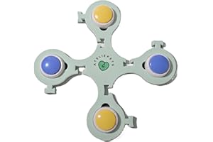 Ateliepets Dog Talking Button Set for Communication with mat, 30s Recordable Voice Pet Talking Buttons for Training, 4 pcs Funny Dog Buttons for Communication with Anti-Slip Mat