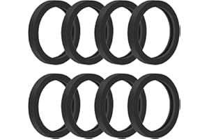 ALAMSCN 8PCS Gas Can Spout Gasket Seals Replacement Rubber Gaskets Washer Seal O Ring for Universal Plastic 5 Gal 10 20L Fuel Tank Spout