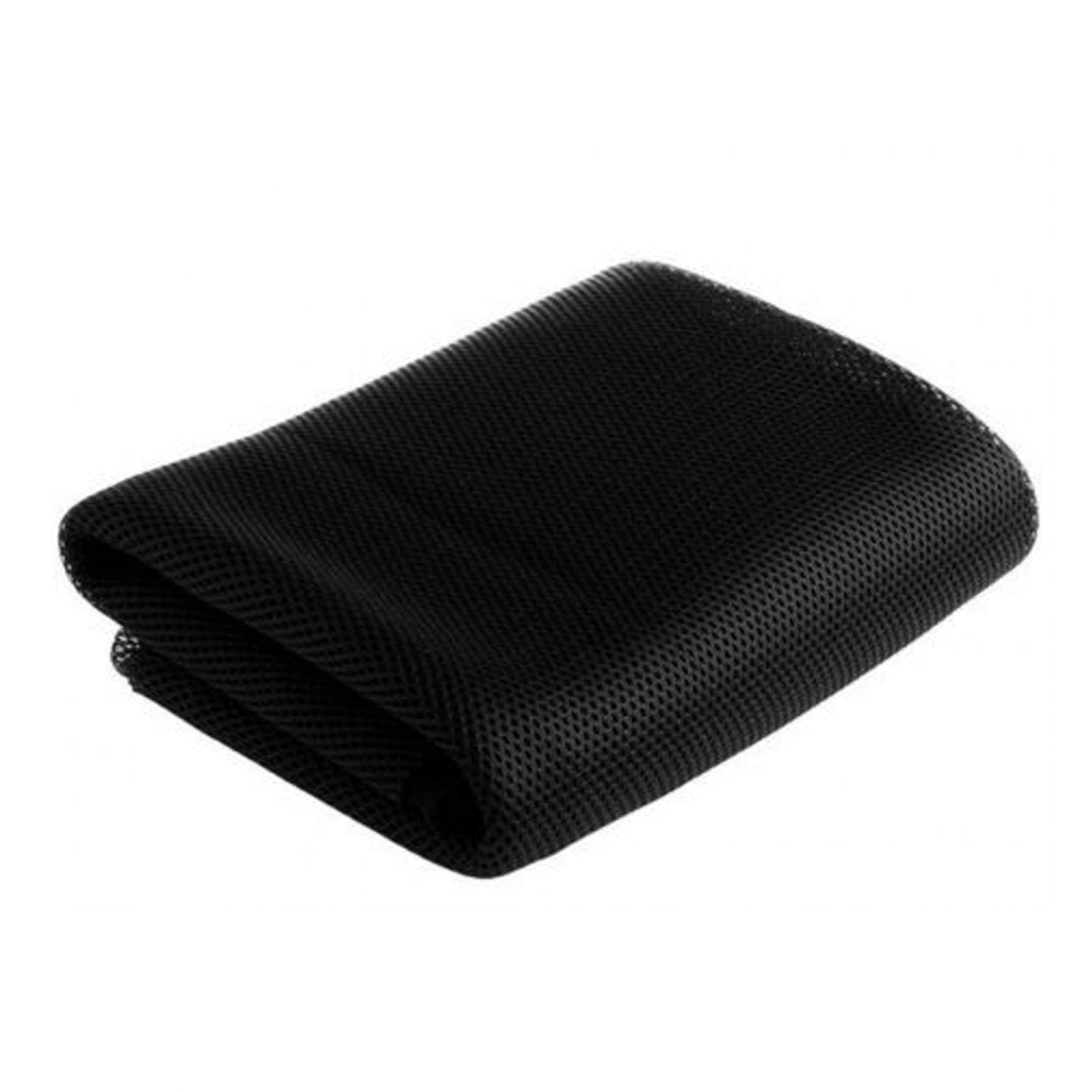 Amusingtao Speaker Mesh Cloth, 140 X 50cm Speaker Grill Cloth Stereo Fabric Speaker Mesh Cloth Dustproof Protective Cover Replacement Applicable to Speakers/Stage Speakers/KTV (Black)
