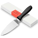 BOLEXINO 7 Inch Cake Pie Server, Long Dense Serrated Blade, 1.1mm Spatula | SUS420J2 Steel Blade, Sharp Serrated Edge, Comfortable PP Handle, Durable &amp; Well Balanced, Multi-Use Serving Tool