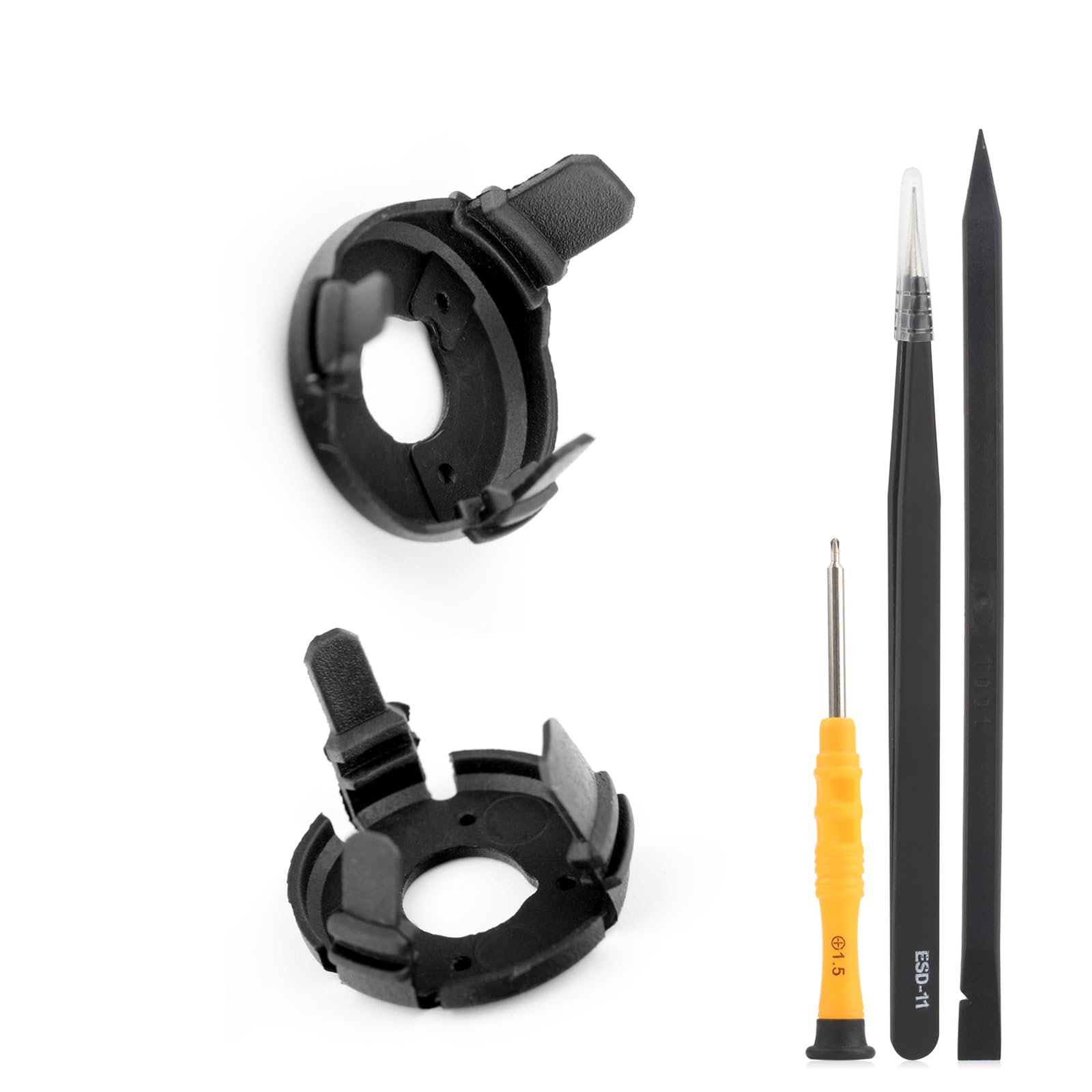 RongZy for DJI Mini 3 Gimbal Shock Absorption Rubber Replacement for DJI Mini 3 Pro Damper Rubber Gimbal Camera Shock Absorber Drones Accessories Parts with Repair Tools(Left and Right Rubber)