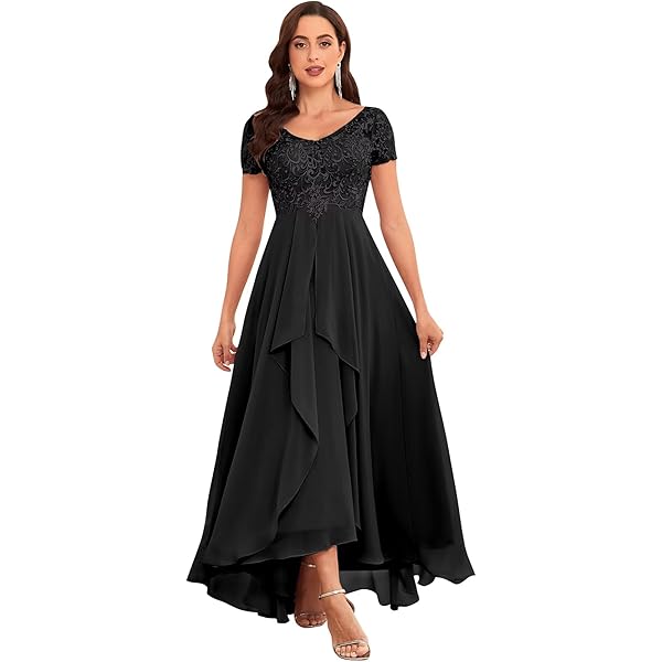 Amazon.com: Jiqenate A-Line Mother of The Bride Dress