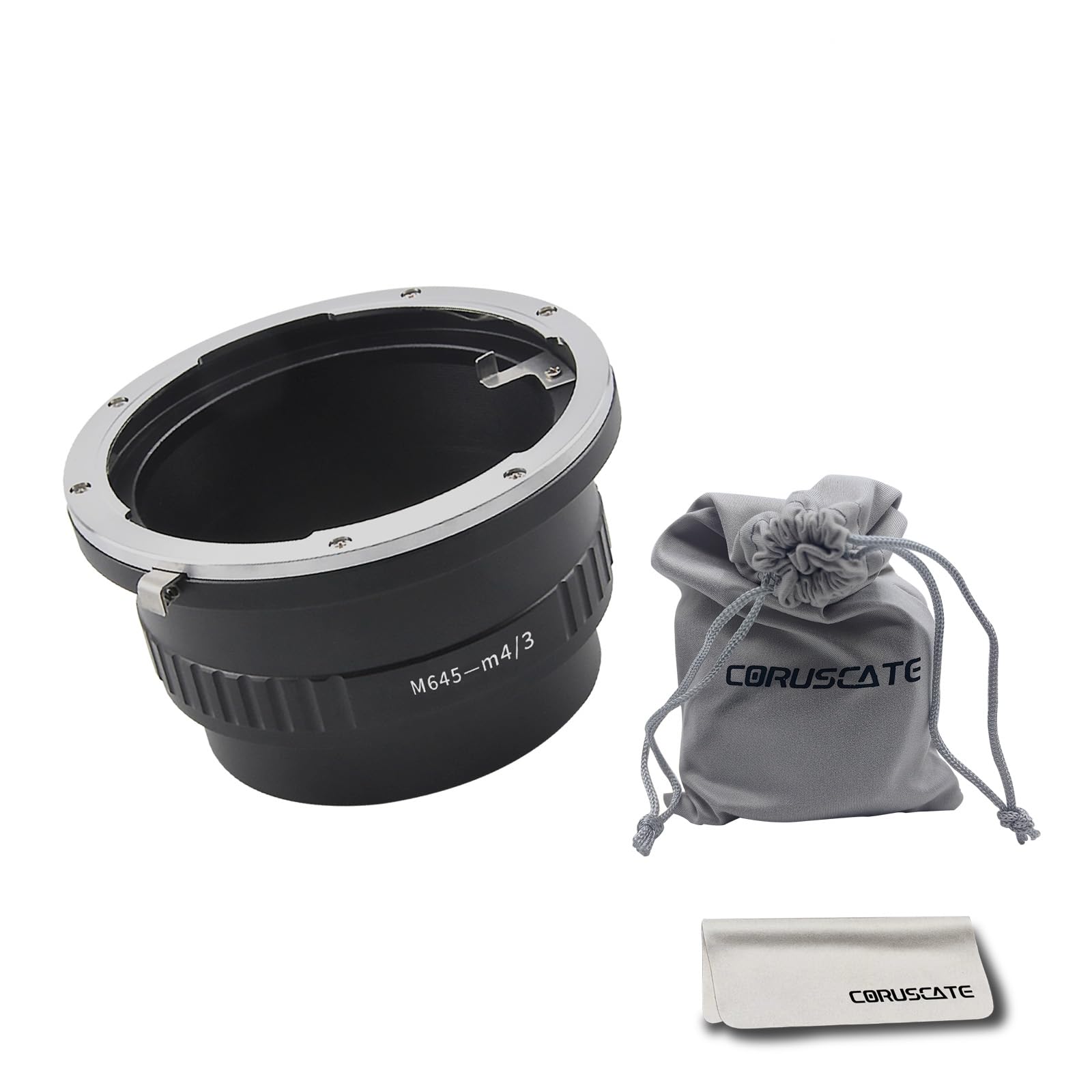 M645 Lens m4/3 Adapter,Mamiya 645 (M645) Mount Lens to Micro Four Thirds (M4/3 MFT) mount cameras EPL5,EPL3,EPM1,GH6,GH5,GH4,GH3,GH2,GH1,G80,G100,G9,G7,G1,G2,G3,G5,G6,GF1,GF2,GF3,GF5,GF6