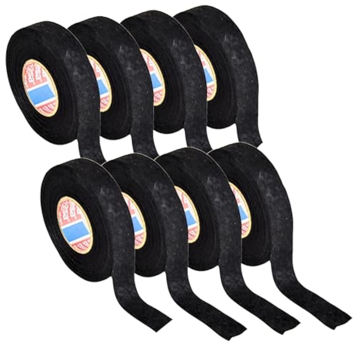Tesa H5160803 Wiring Harness Loom Tape 19 mm x 15 m Roll, Pack of 8