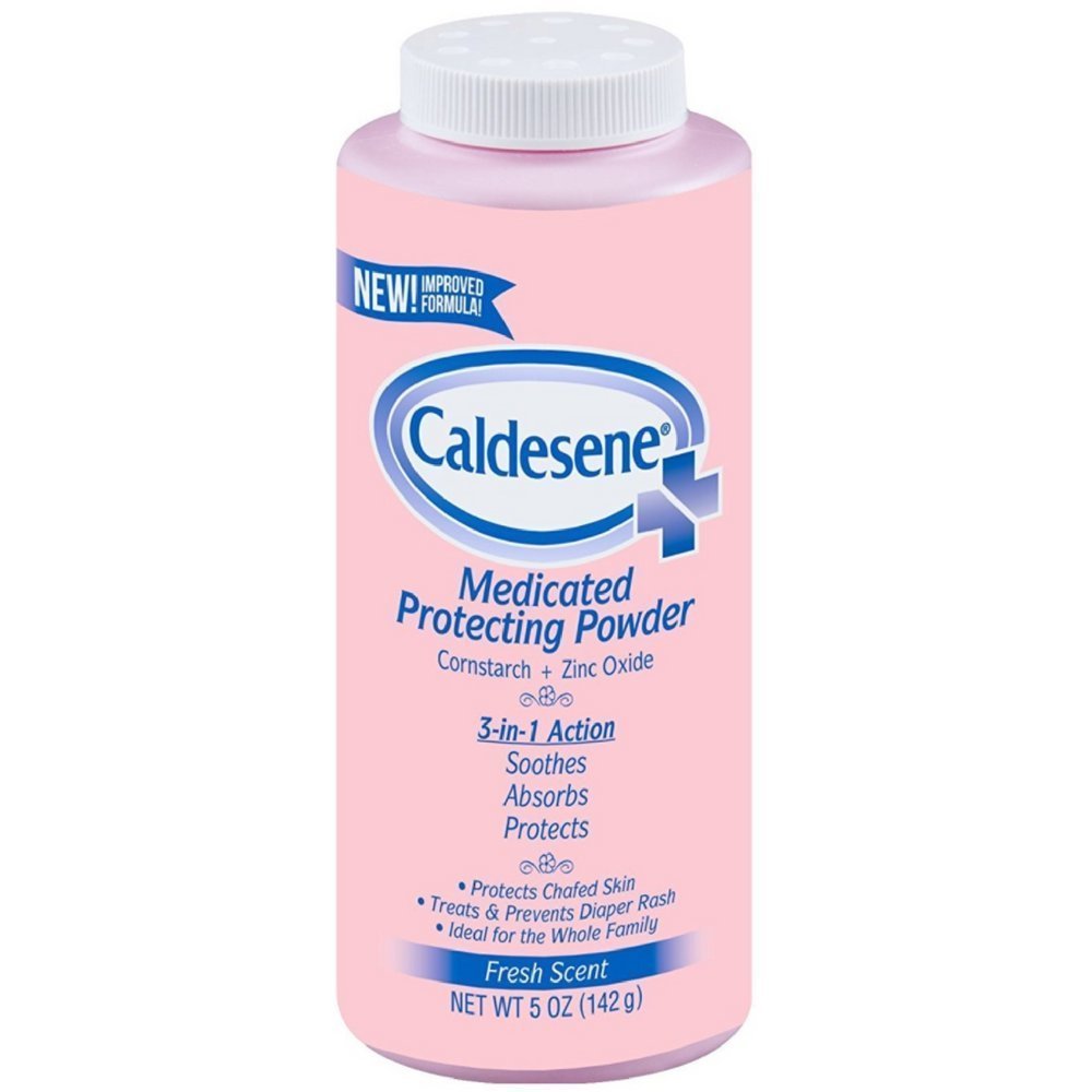 Caldesene Medicated Protecting Powder with Zinc Oxide & Cornstarch, 5