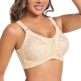 Cotton Whisper Plus Size Women's Wireless Non Padded Lace Bra for Everyday Wear