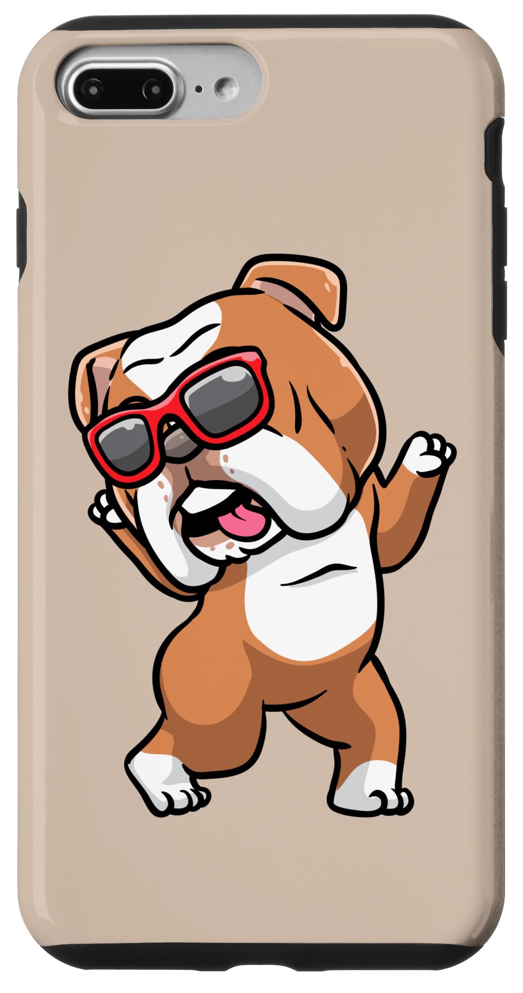 iPhone 7 Plus/8 Plus English Bulldog Dancing Dog Case