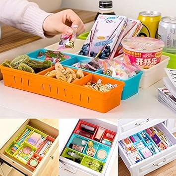 Easybuy India S White 1pcs Flexible Adjustable New Drawer