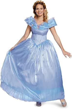 Amazon.com: Disfraz de la película Cinderella (La Cenicienta) para mujer,  de Disney : Ropa, Zapatos y Joyería