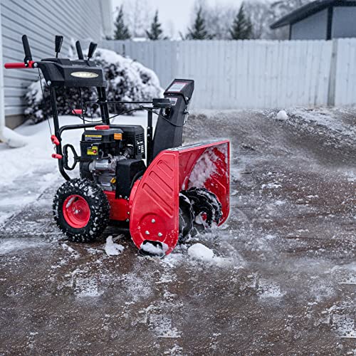 PowerSmart Snow Blower 24 Inch 2Stage 212cc Engine Gas Powered, Self