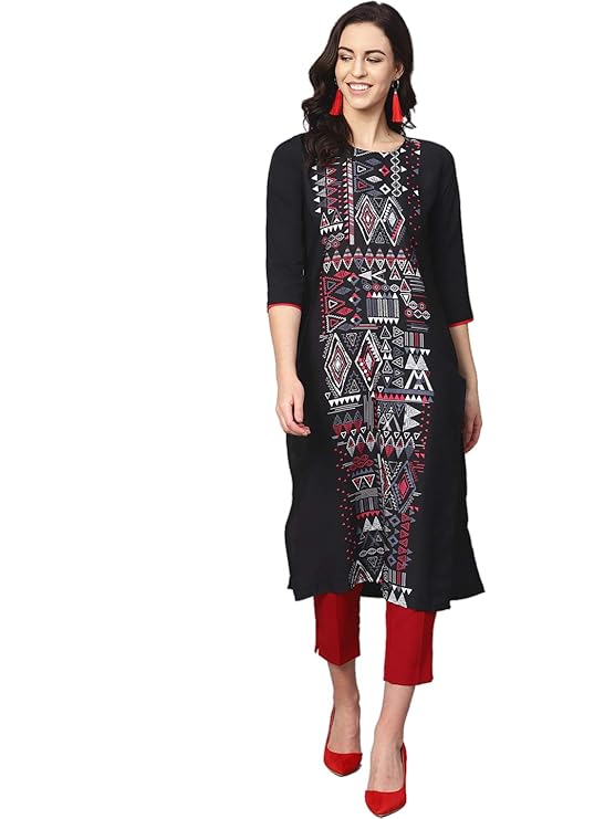 Women's crepe a-line Kurta