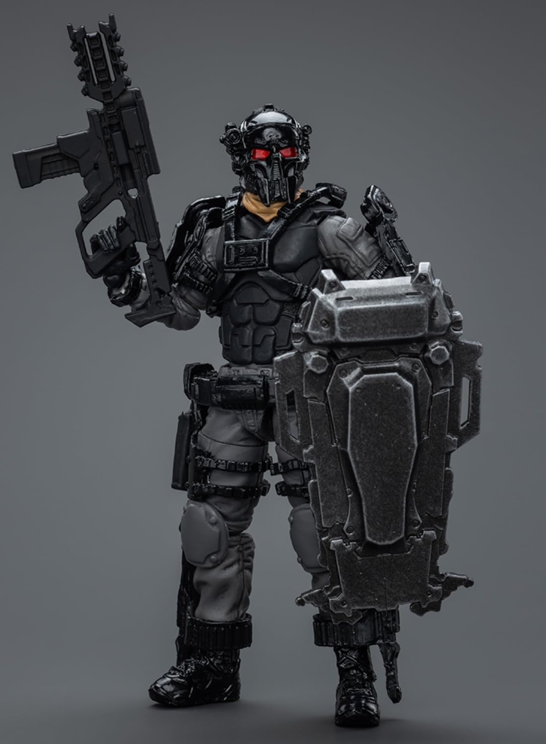 HiPlay JoyToy Hardcore Coldplay Collectible Figure: Army Builder Promotion Pack Figure 31 - Bounty Hunter with Blast Shield 1:18 Scale Action Figures JT1774