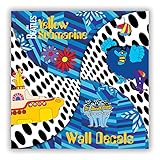 Mudpuppy The Beatles Yellow Submarine Wall Decals