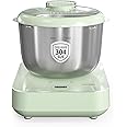 Sunvivi Electric Dough Maker with Weighing Function,5.2QT Dough Mixer with Ferment Function,Household Bread Maker Kitchen Flour Kneading Machine with Stainless Steel Bowl,Face-up Touch Panel