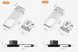 ETEKJOY Cabinet Lock Keyless 3-Digit Password
