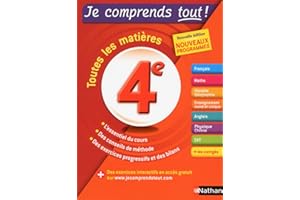 JE COMPRENDS TOUT - TOUT EN UN 4EME