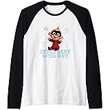 The Incredibles Jack-Jack Super Baby on the Way Raglan Baseball Tee