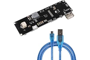 MakerFocus Wemos 18650-Battery Shield V3 ESP32 for Raspberry Pi and Arduino