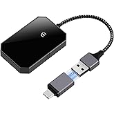 OSTICO Wireless CarPlay Adapter with Woven Cable USB - Transform Your USB CarPlay to Wireless