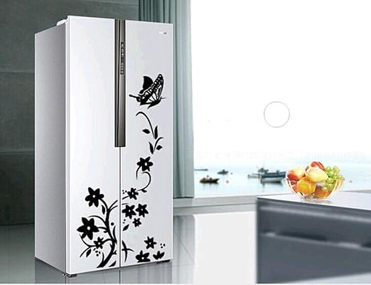 Dosige Verde Mariposa Pegatinas de Nevera Pegatinas de Ventana ...