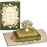 Lovepop Birthday Pop-Up Card for Her and Him - 3D Greeting Cards for Boys, Girls, Men, Women - Cheers to A New Chapter - 5" x 7 Card - Blank Notecard & Envelope Included