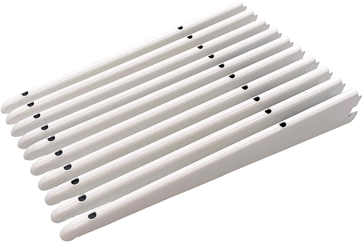 Pack of 10 Twin Double Slot Shelving Brackets Size 320mm