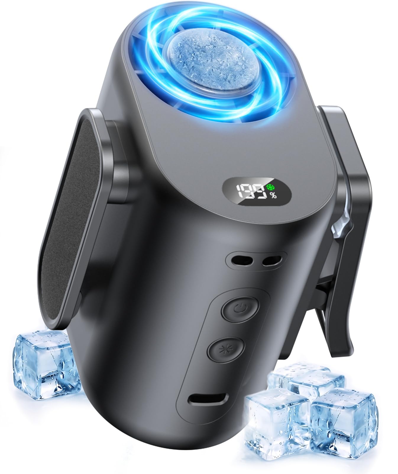 腰掛け扇風機 超高速暴風【業界最新型冷却プレート付き・-30℃瞬間冷却・10000mAh大容量】ベルトファン 1台多役 傘取り付け/首掛け/手持ち/卓上/腰掛け 携帯扇風機 199段階風力調節 腰掛けファン 最長72時間持続 LED表示 腰掛けエアコン 軽量 小型 持ち運び 静音 扇風機 熱中